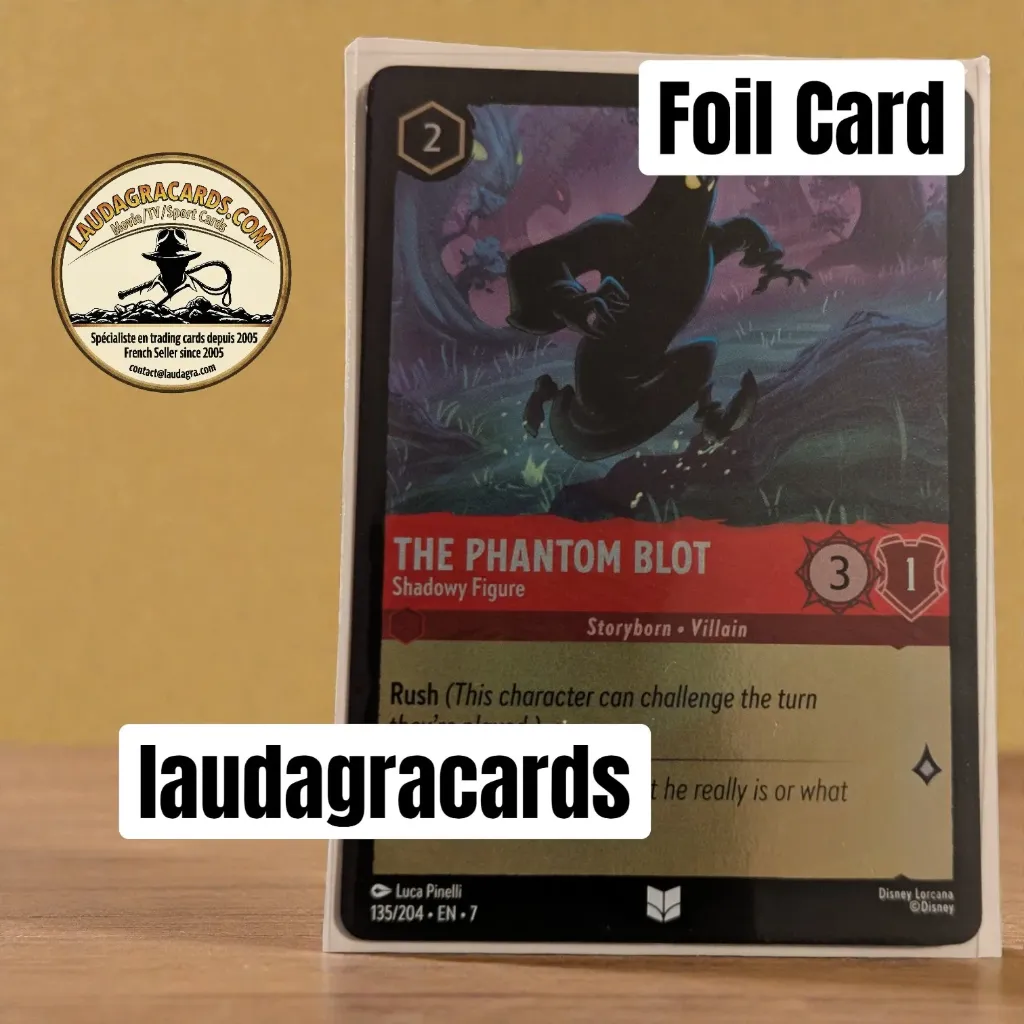[LORCFOILAZ135] 135  The Phantom Blot - Shadowy Figure  Foil Card