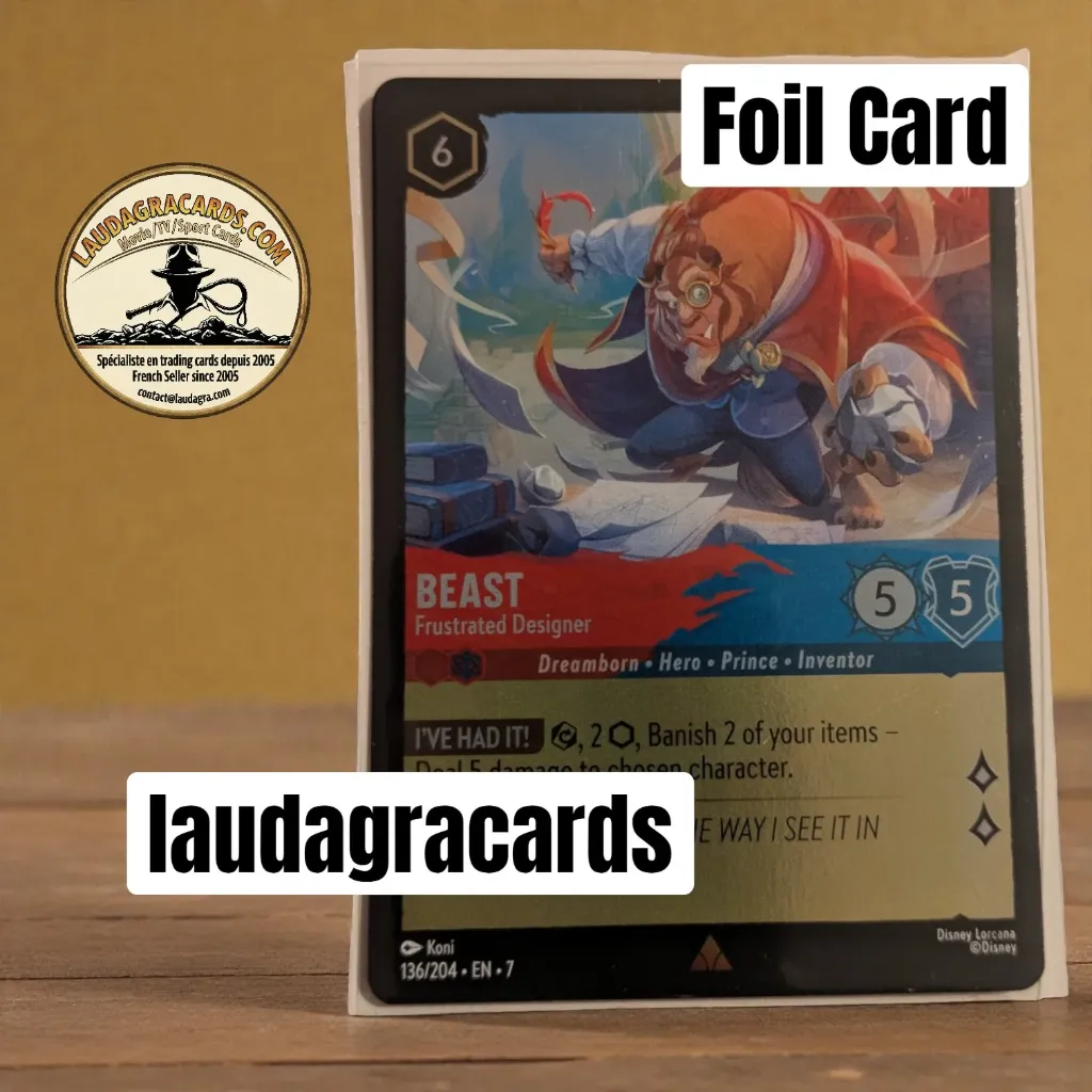[LORCFOILAZ136] 136  Beast - Frustrated Designer  Foil Card