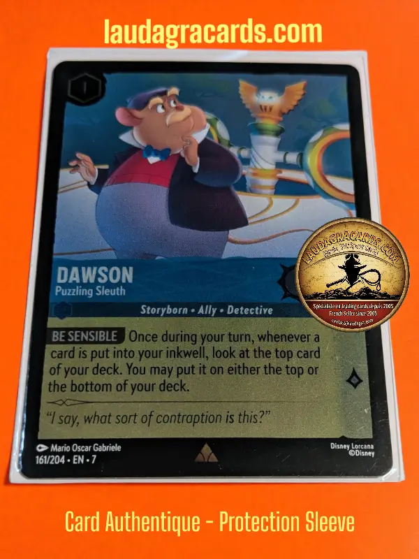 161  Dawson - Puzzling Sleuth  Foil Card