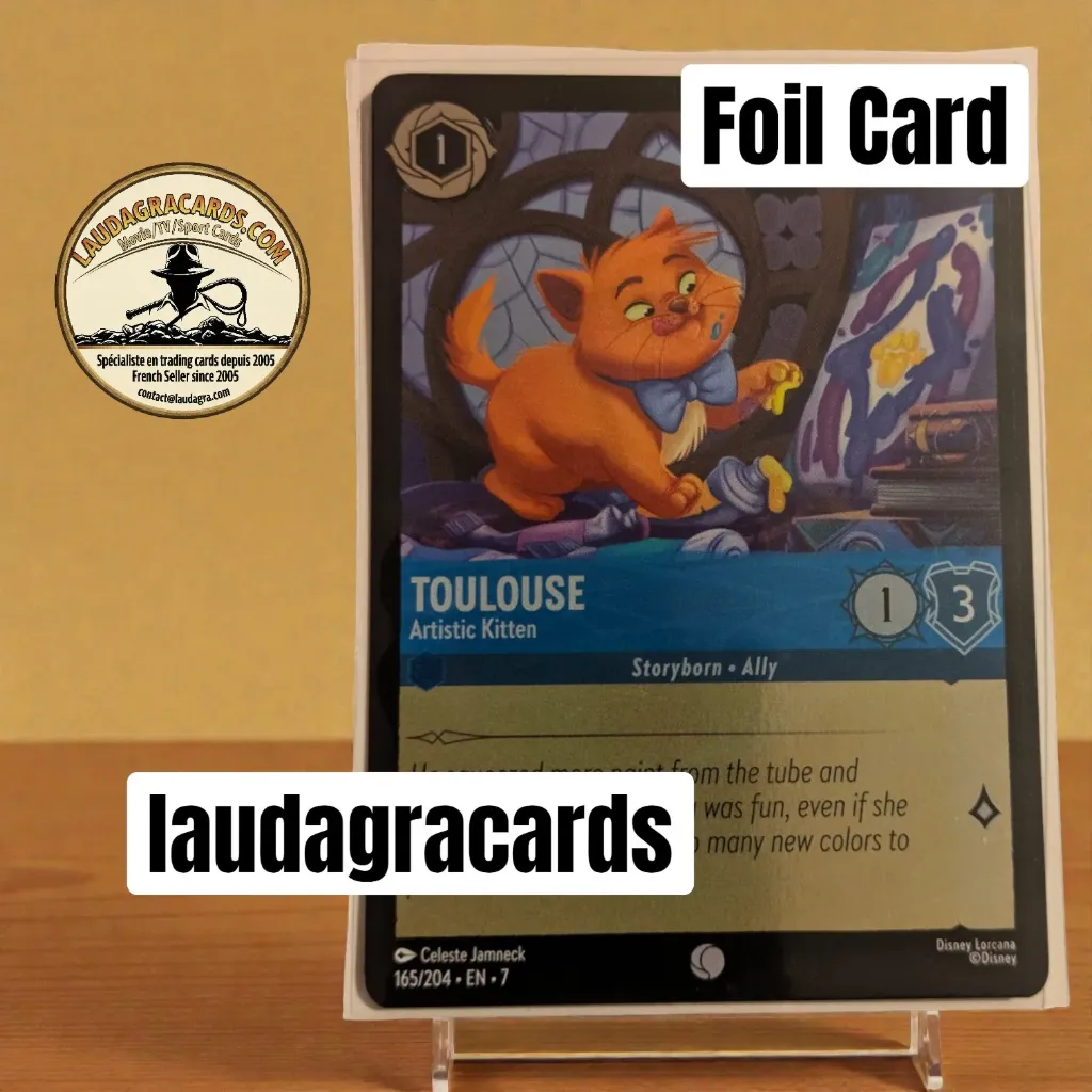 [LORCFOILAZ165] 165  Toulouse - Artistic Kitten  Foil Card