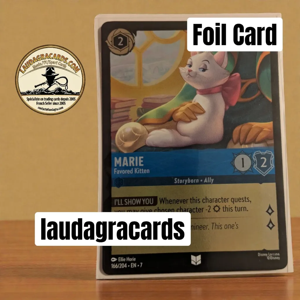 [LORCFOILAZ166] 166  Marie - Favored Kitten  Foil Card