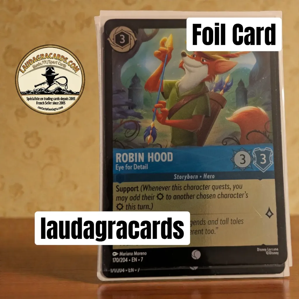 [LORCFOILAZ170] 170  Robin Hood - Eye for Detail  Foil Card