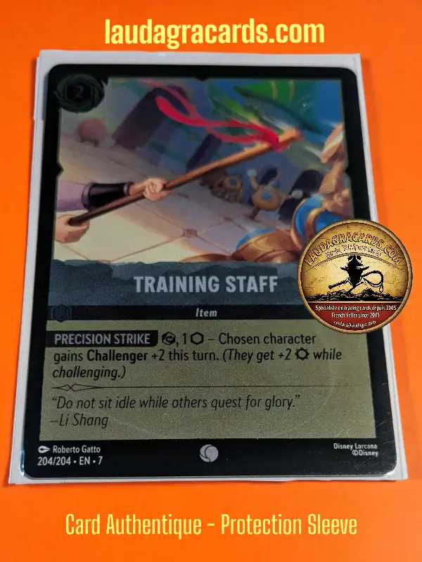 [LORCFOILAZ204] 204  Training Staff  Foil Card