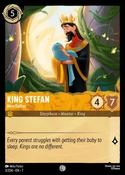 [LORCAZ03] 03  King Stefan - New Father  Single Card