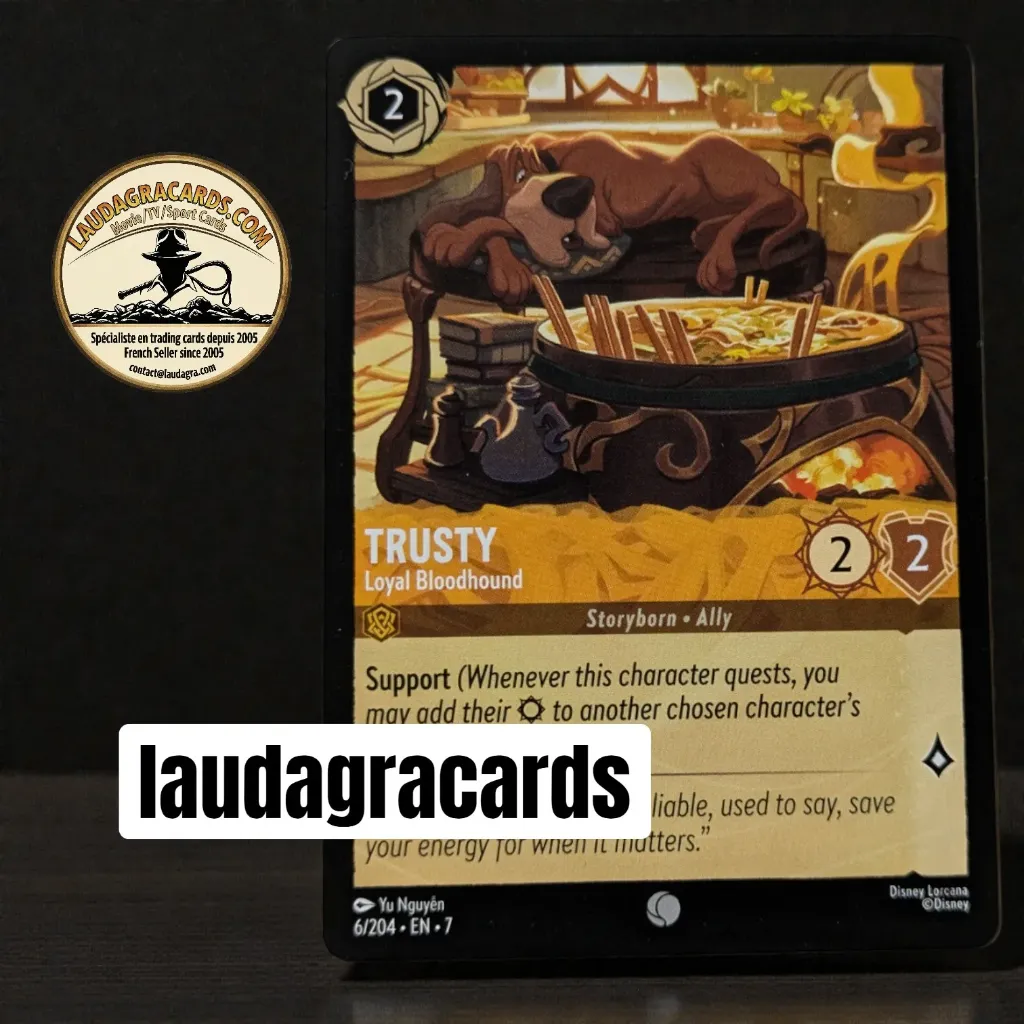 [LORCAZ06] 06  Trusty - Loyal Bloodhound  Single Card