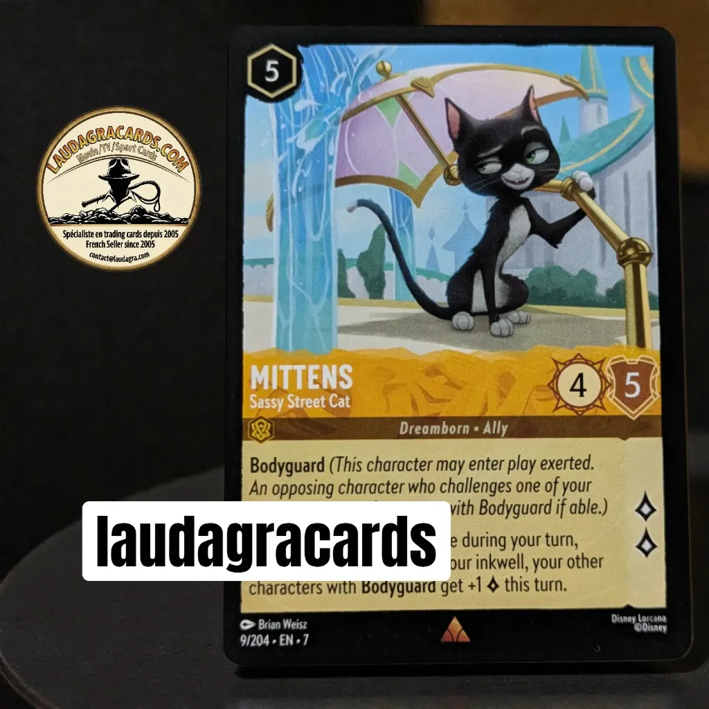 [LORCAZ09] 09  Mittens - Sassy Street Cat  Single Card