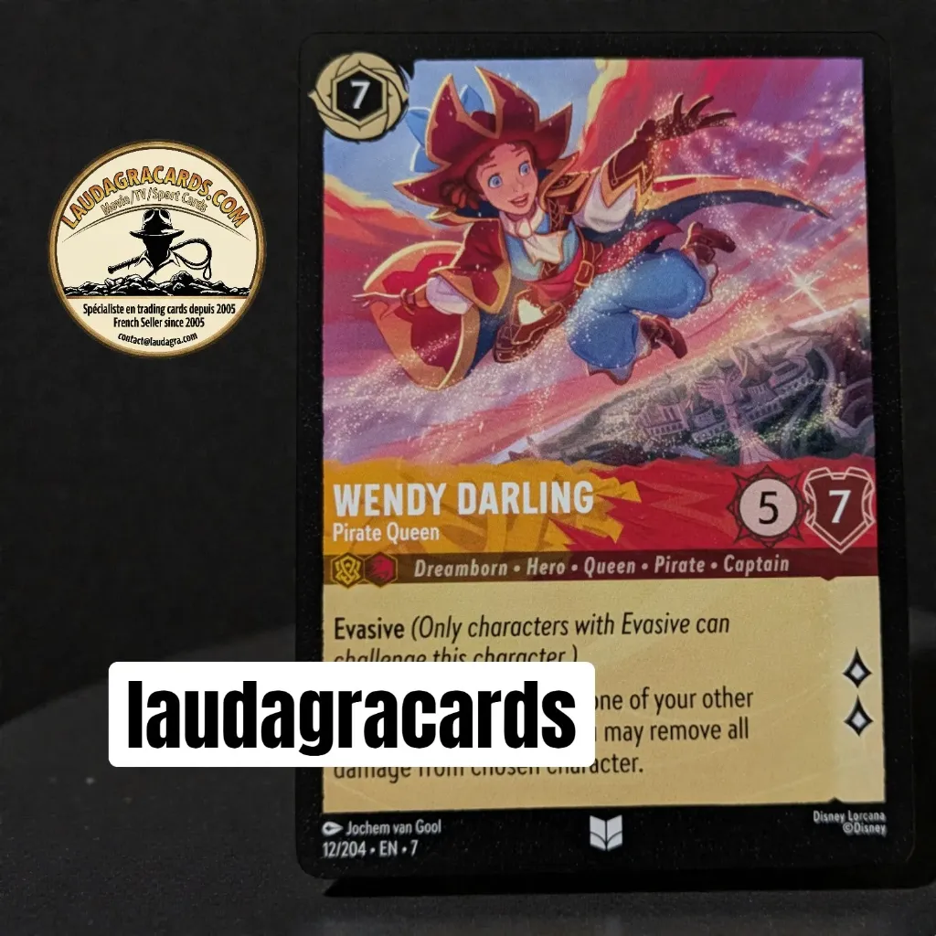 [LORCAZ12] 12  Wendy Darling - Pirate Queen  Single Card