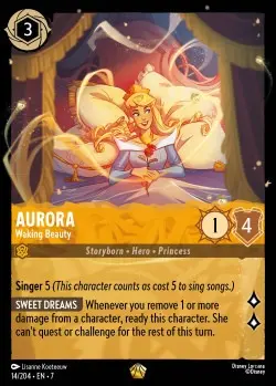 14  Aurora - Waking Beauty  Single Card