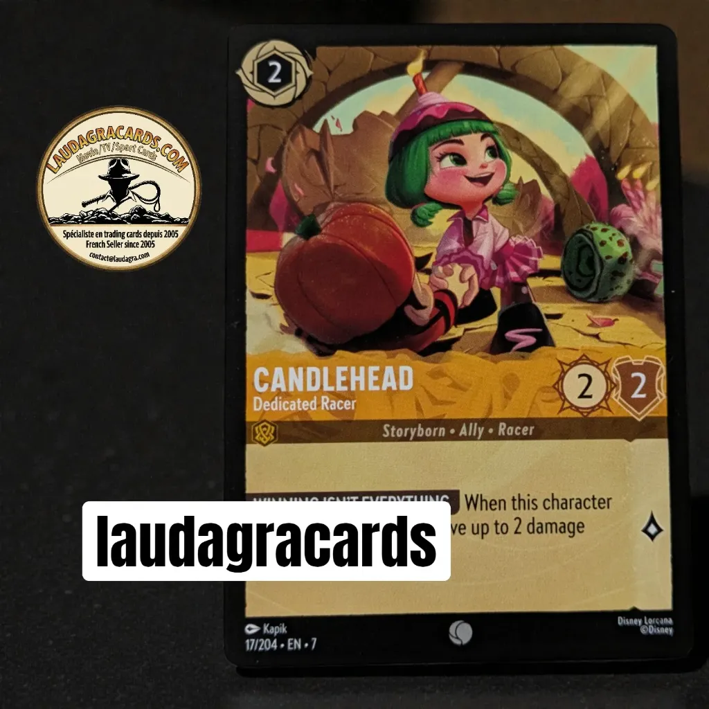 [LORCAZ17] 17  Candlehead - Dedicated Racer  Single Card