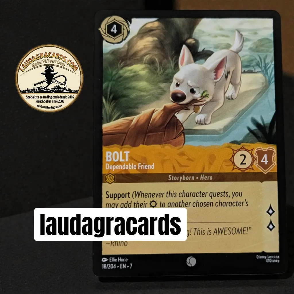 [LORCAZ18] 18  Bolt - Dependable Friend  Single Card