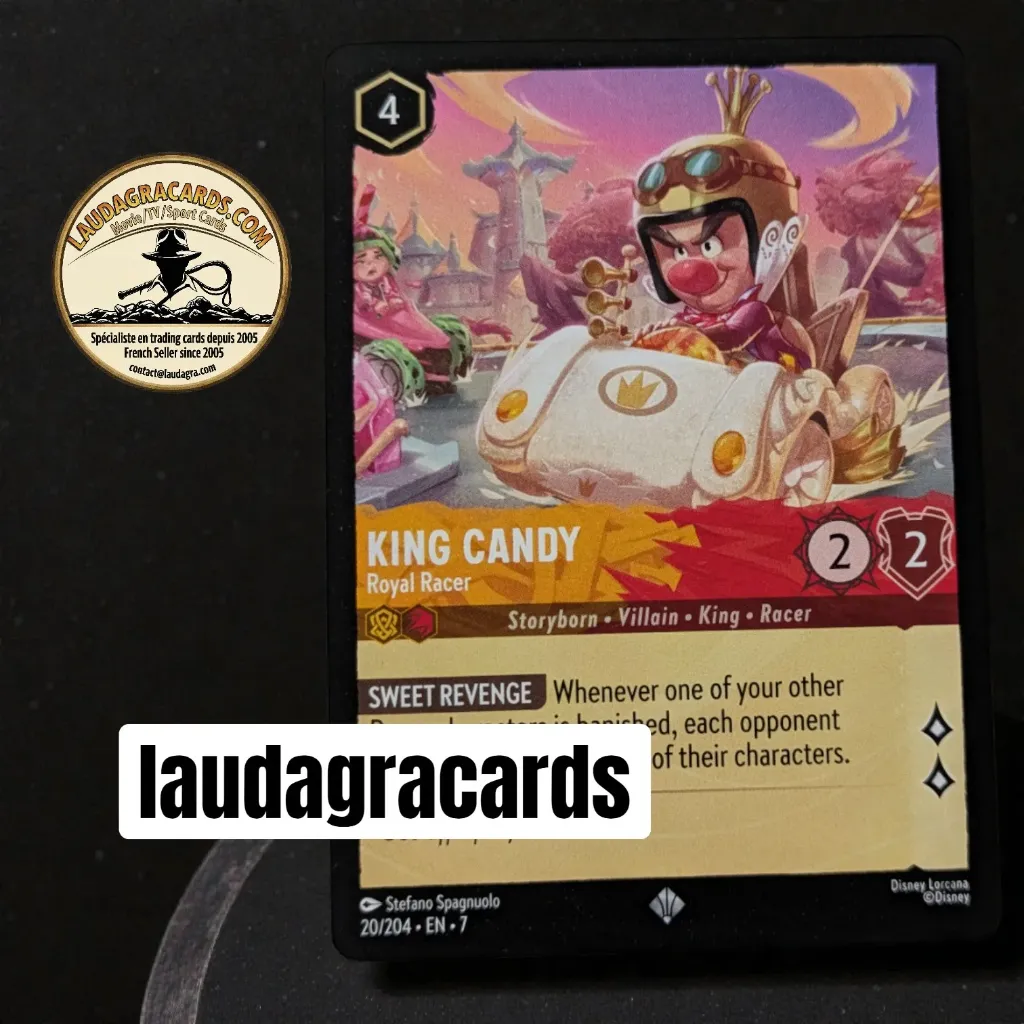 [LORCAZ20] 20  King Candy - Royal Racer  Single Card