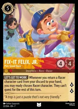 22  Fix-It Felix, Jr. - Pint-Sized Hero  Single Card