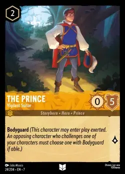 24  The Prince - Vigilant Suitor  Single Card