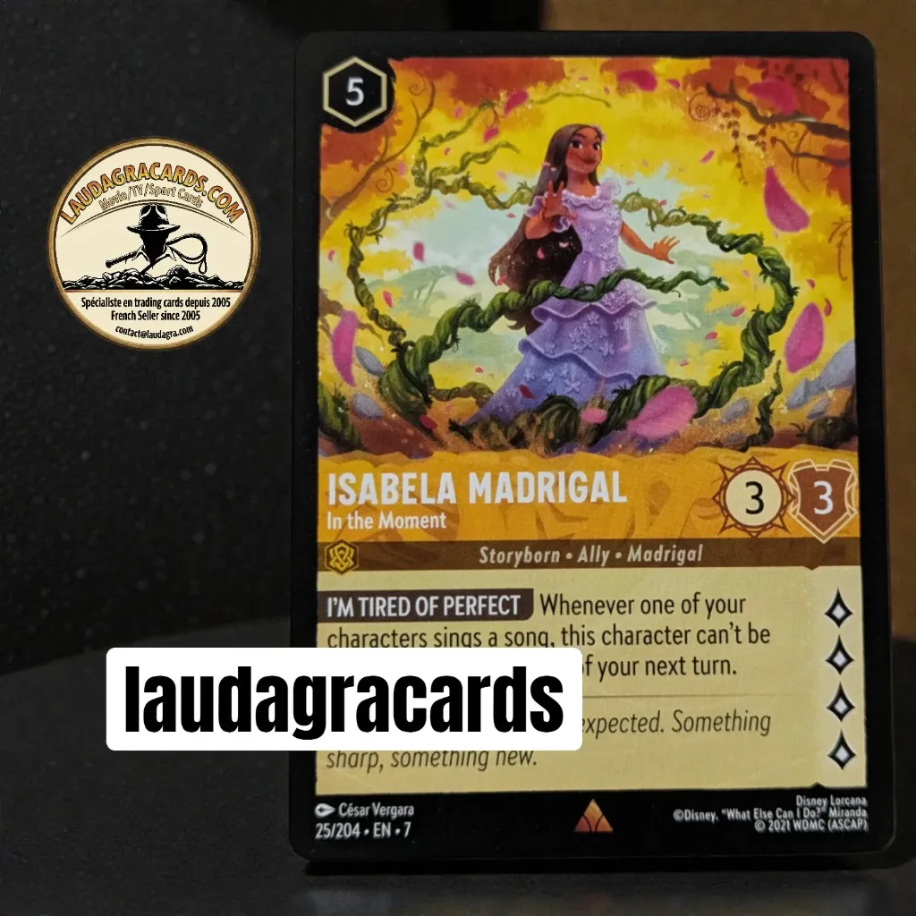 [LORCAZ25] 25  Isabela Madrigal - In the Moment  Single Card