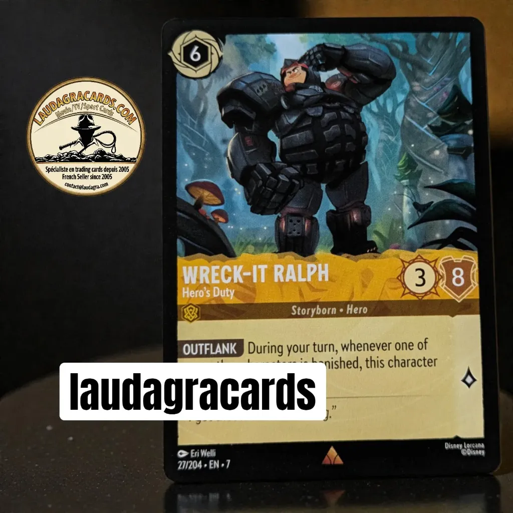 [LORCAZ27] 27  Wreck It Ralph - Hero's Duty  Single Card