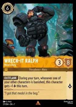 27  Wreck It Ralph - Hero's Duty  Single Card