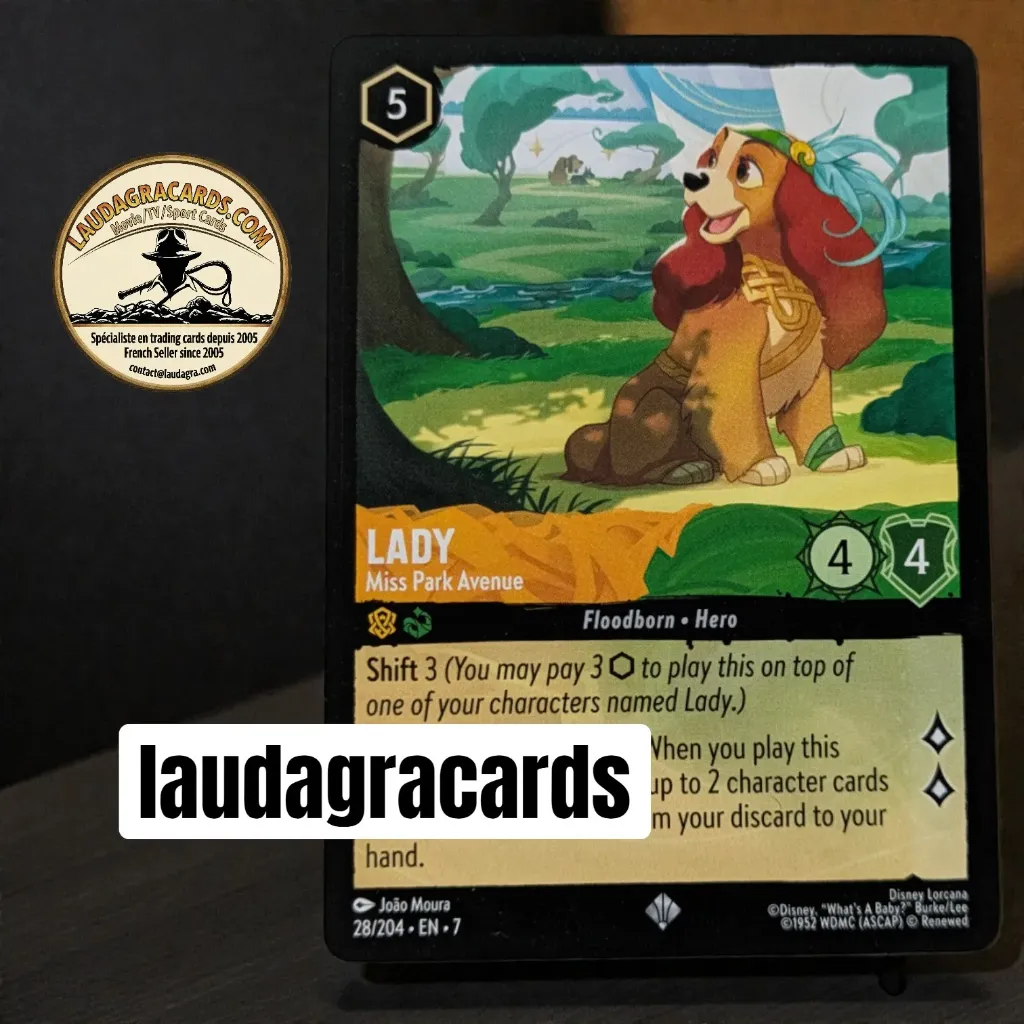 [LORCAZ28] 28  Lady - Miss Park Avenue  Single Card