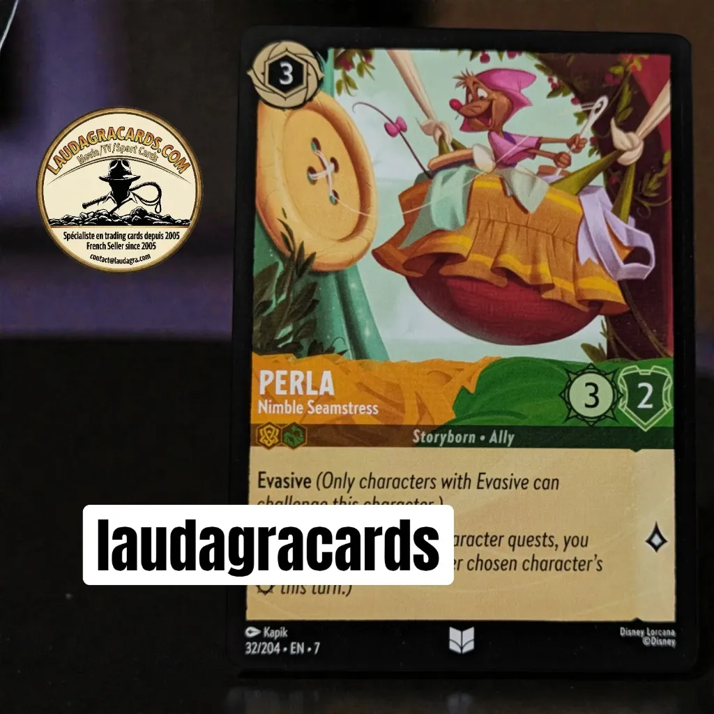 [LORCAZ32] 32  Perla - Nimble Seamstress  Single Card