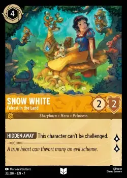 33  Snow White - Fairest in the Land  Single Card