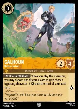 36  Calhoun - Battle-Tested  Single Card
