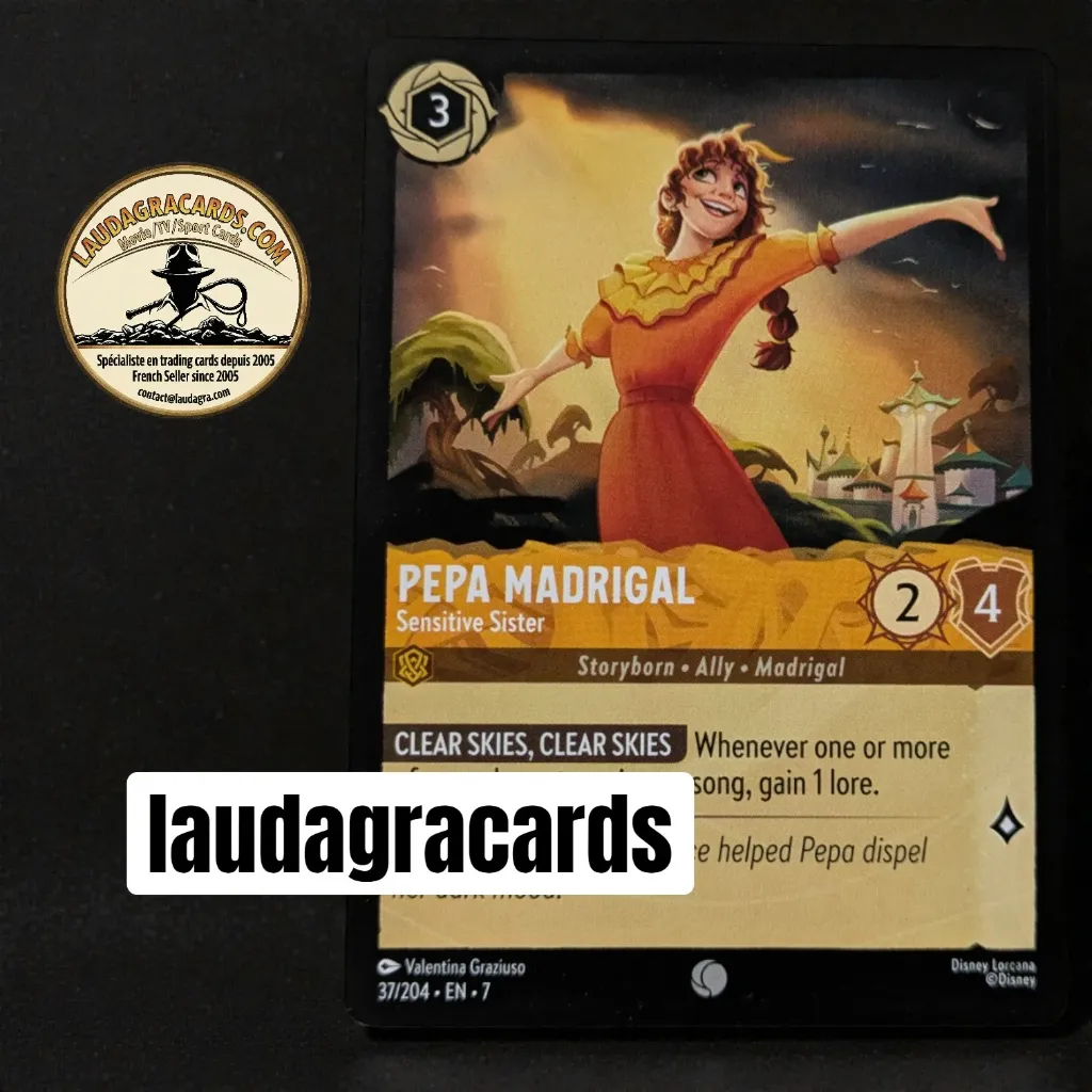 [LORCAZ37] 37  Pepa Madrigal - Sensitive Sister  Single Card
