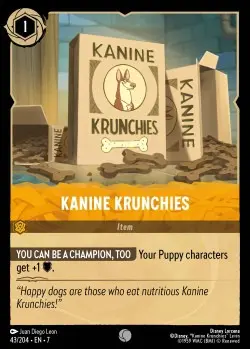 43  Kanine Krunchies  Single Card