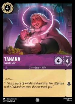46  Tanana - Tribal Elder  Single Card