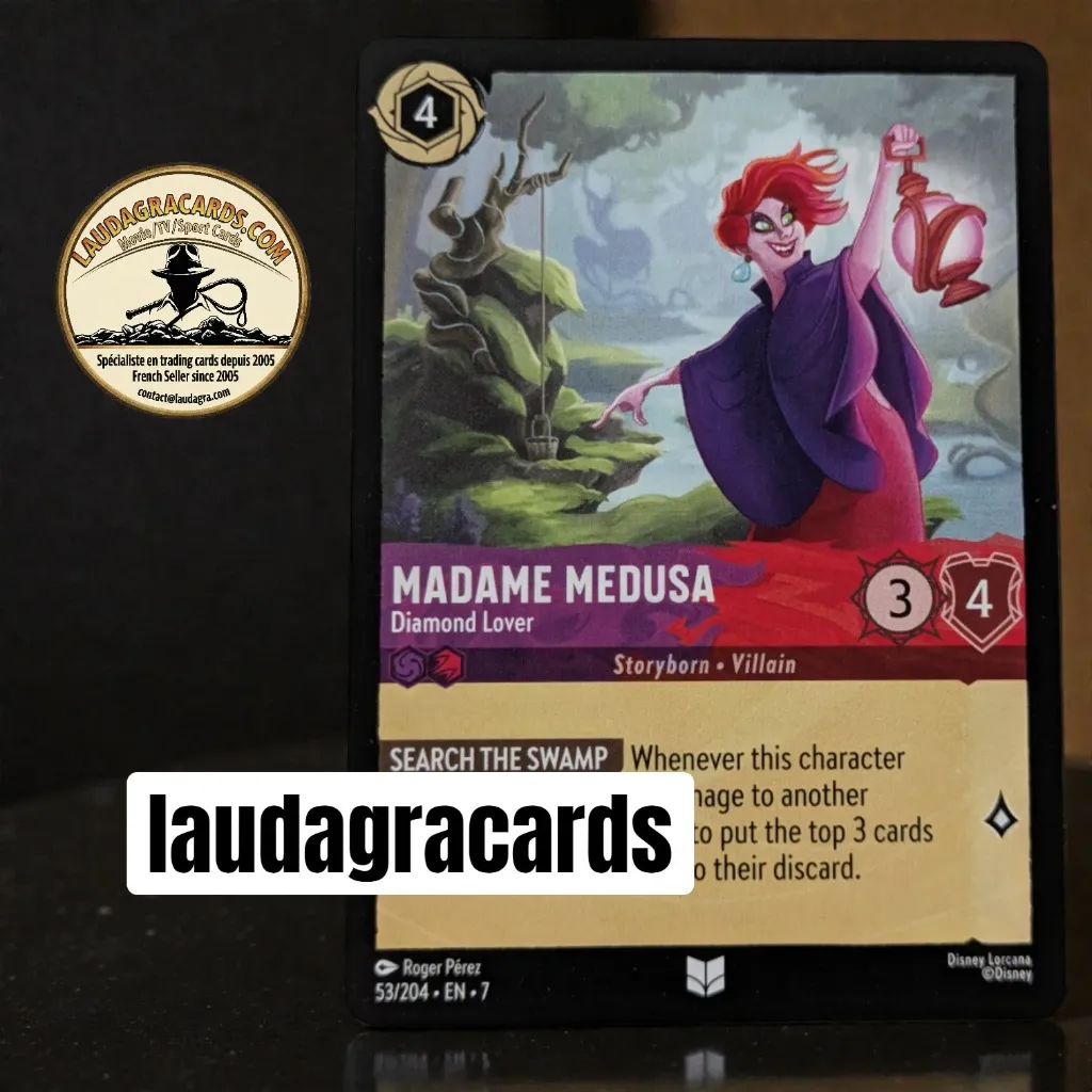 [LORCAZ53] 53  Madame Medusa - Diamond Lover  Single Card