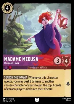 53  Madame Medusa - Diamond Lover  Single Card