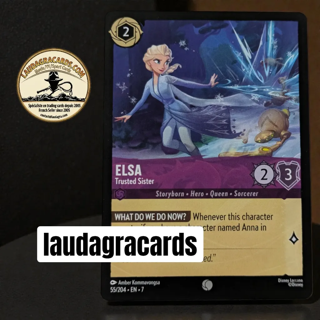 [LORCAZ55] 55  Elsa - Trusted Sister  Single Card