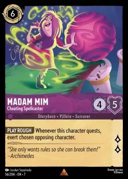 56  Madam Mim - Cheating Spellcaster  Single Card