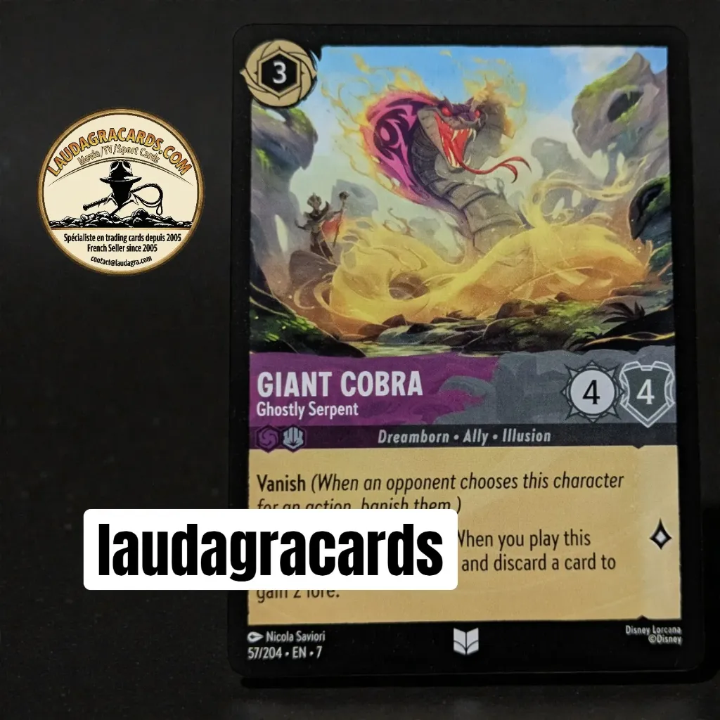 [LORCAZ57] 57  Giant Cobra - Ghostly Serpent  Single Card
