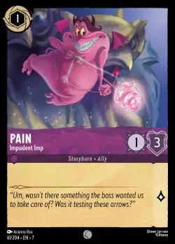 61  Pain - Impudent Imp  Single Card