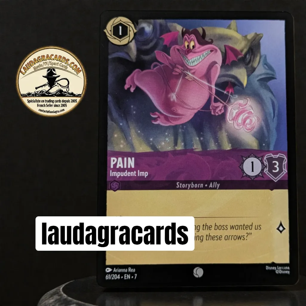 [LORCAZ61] 61  Pain - Impudent Imp  Single Card