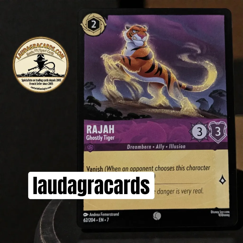 [LORCAZ62] 62  Rajah - Ghostly Tiger  Single Card