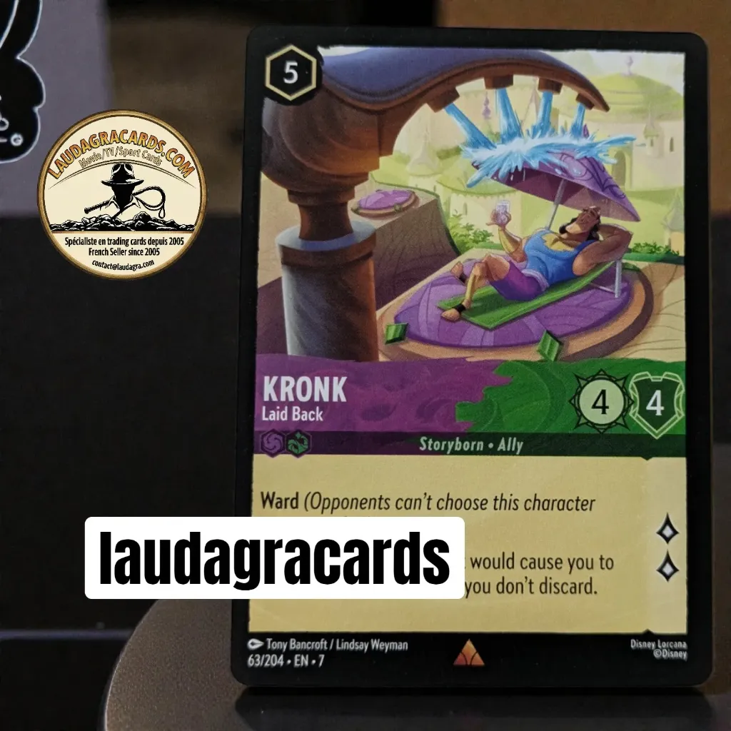 [LORCAZ63] 63  Kronk - Laid Back  Single Card