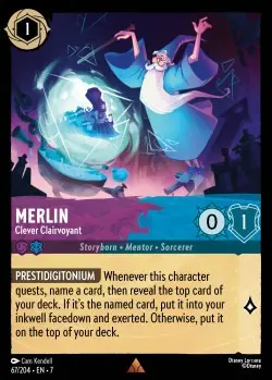67  Merlin - Clever Clairvoyant  Single Card