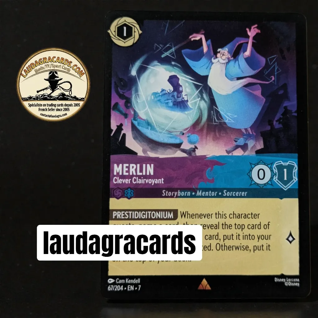 [LORCAZ67] 67  Merlin - Clever Clairvoyant  Single Card