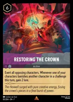 [LORCAZ83] 83  Restoring the Crown  Single Card