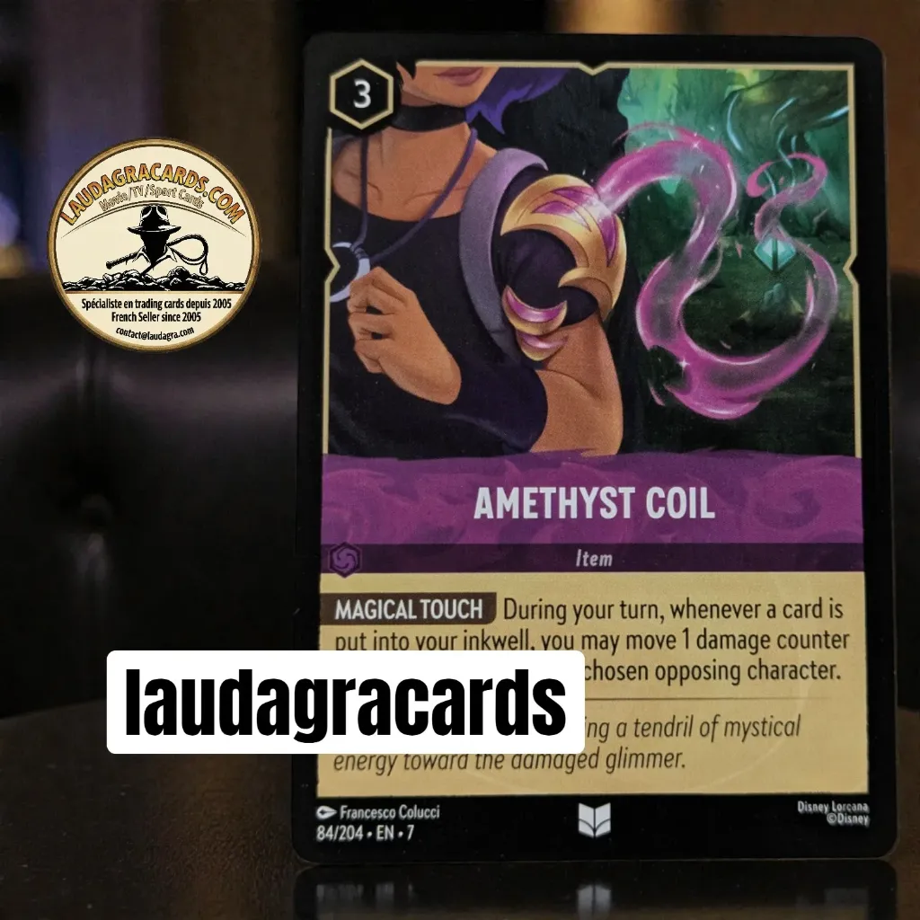 [LORCAZ84] 84  Amethyst Coil  Single Card