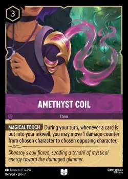 [LORCAZ84] 84  Amethyst Coil  Single Card