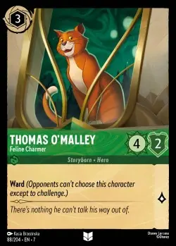 [LORCAZ88] 88  Thomas O'Malley - Feline Charmer  Single Card