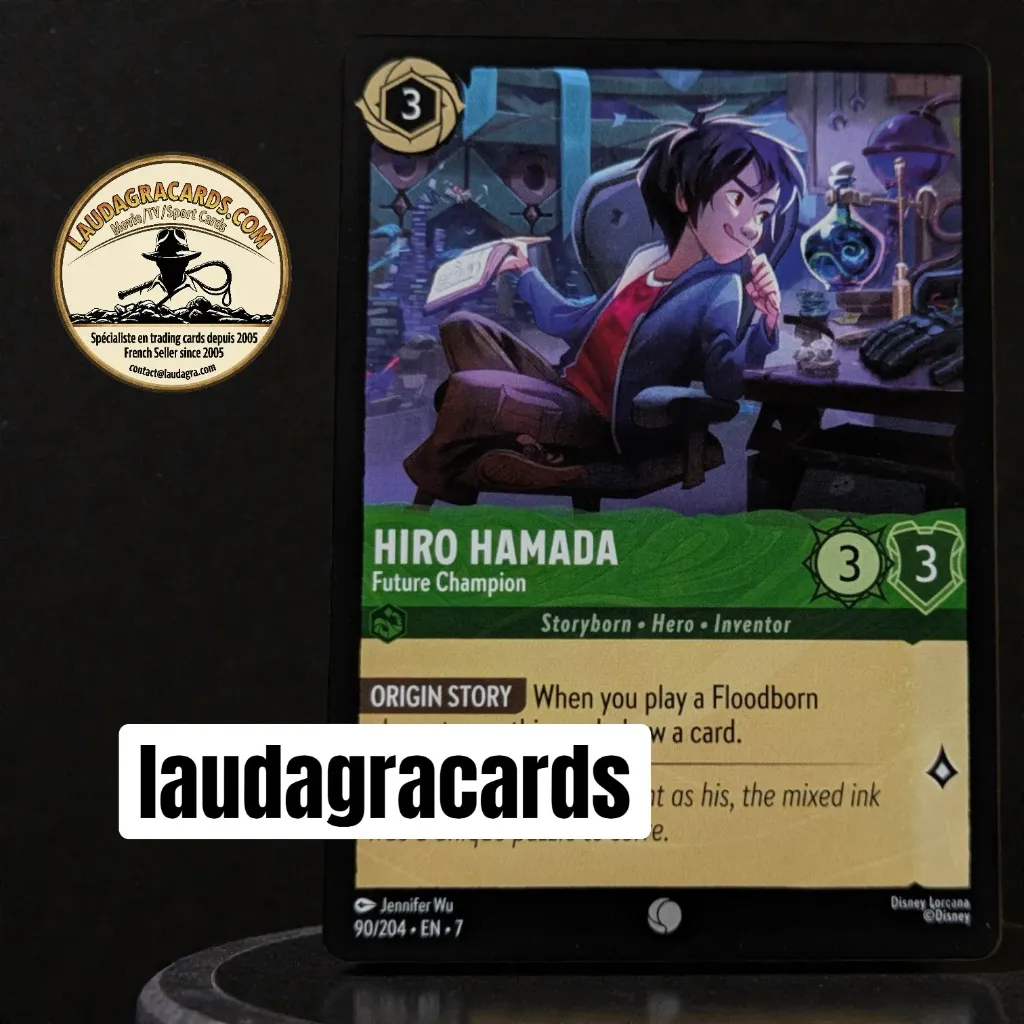 [LORCAZ90] 90  Hiro Hamada - Future Champion  Single Card