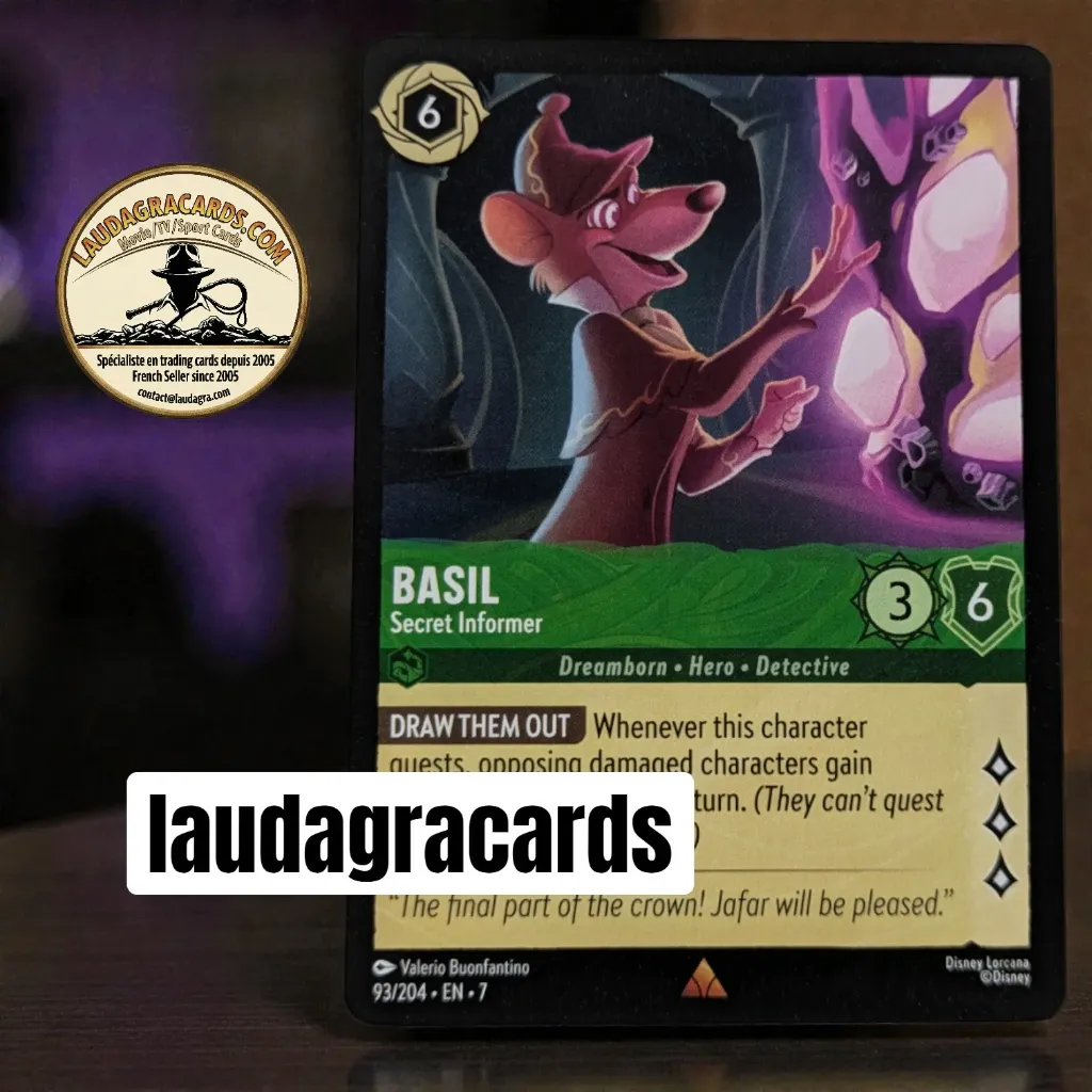 [LORCAZ93] 93  Basil - Secret Informer  Single Card