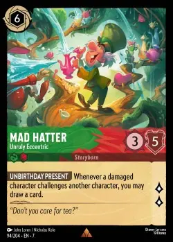 [LORCAZ94] 94  Mad Hatter - Unruly Eccentric  Single Card