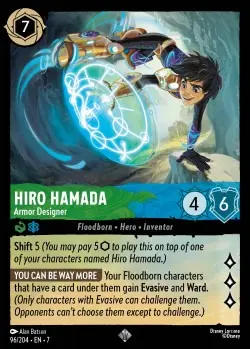 [LORCAZ96] 96  Hiro Hamada - Armor Designer  Single Card