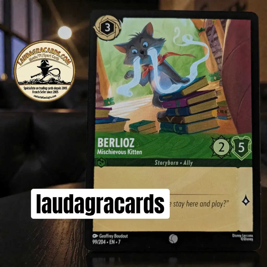 [LORCAZ99] 99  Berlioz - Mischievous Kitten  Single Card