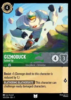 [LORCAZ105] 105  Gizmoduck - Suited Up  Single Card