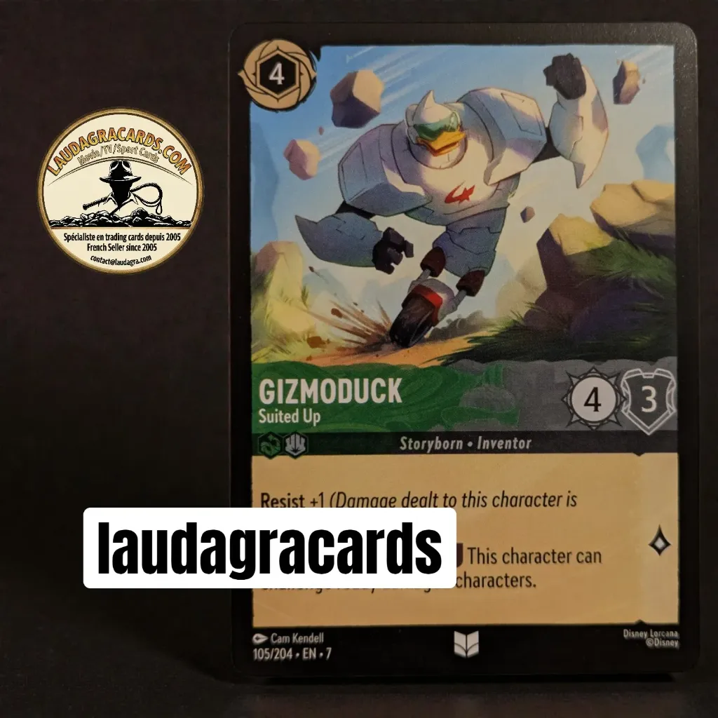 [LORCAZ105] 105  Gizmoduck - Suited Up  Single Card