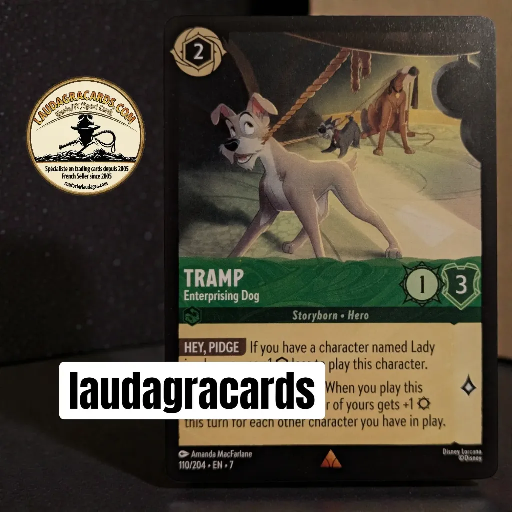 [LORCAZ110] 110  Tramp - Enterprising Dog  Single Card